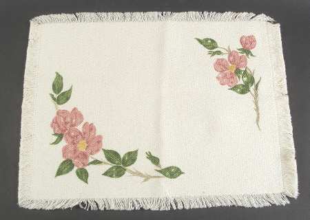 Desert Rose (China) Cloth Placemat