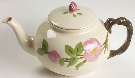 Desert Rose (China) Teapot & Lid