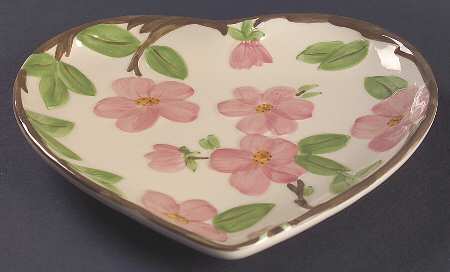 Desert Rose (China) Heart Shaped Dish