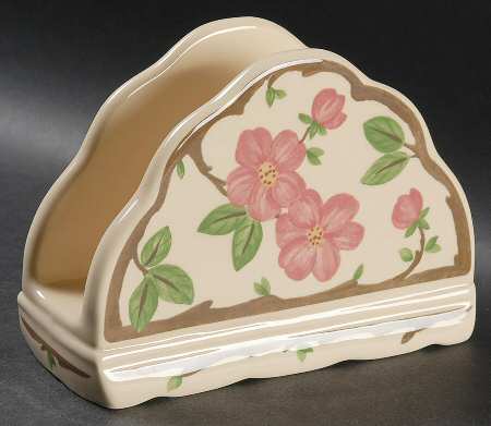 Desert Rose (China) Napkin Holder