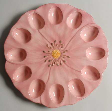 Desert Rose (China) Deviled Egg Plate