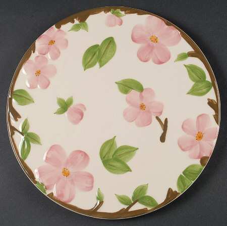 Desert Rose (China) Cake Plate