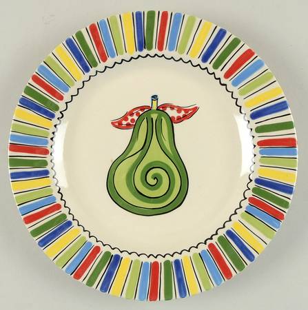 Happy Together Accent Salad Plate by Caffco