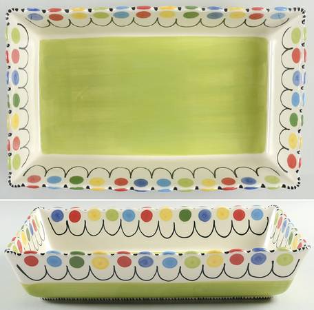 Happy Together 12" Rectangular Baker by Caffco