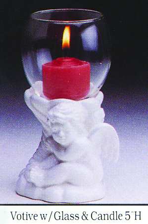 Cherubs Candle Votive