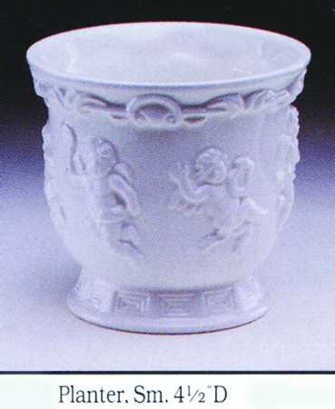 Cherubs 4" Planter