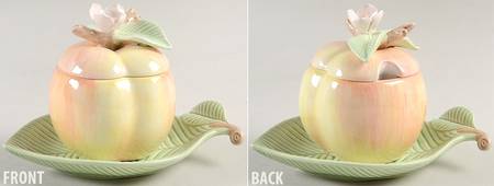 Orchard Jam/Jelly & Lid w/Underplate