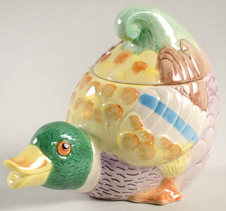 Duck Collection Sugar Bowl & Lid