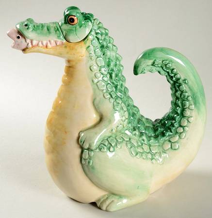 Alligator Collection Teapot & Lid