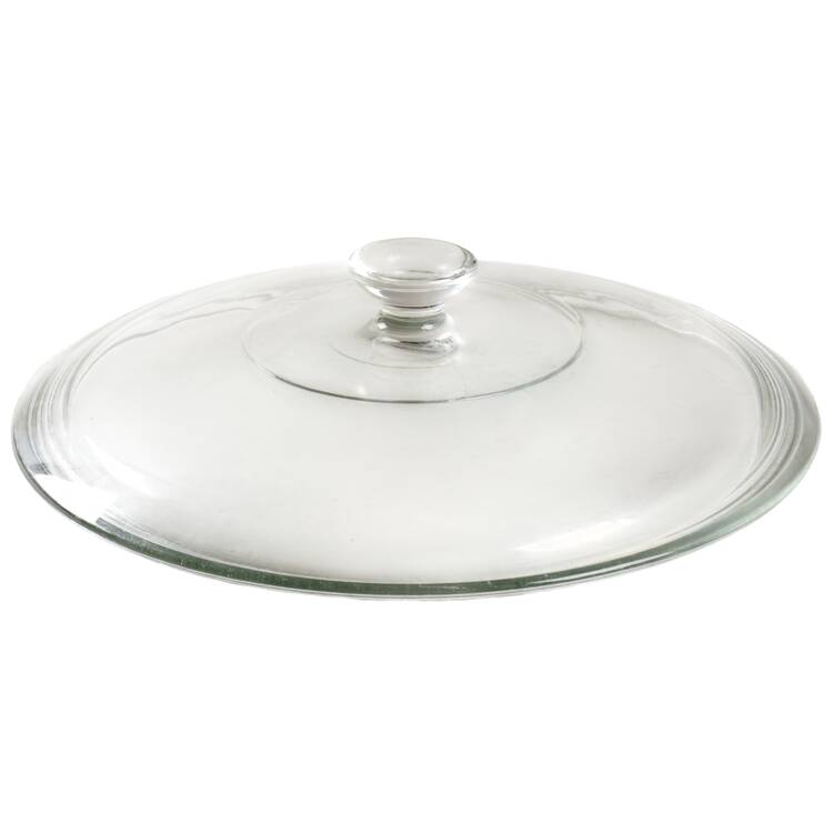 Blue Sponged Lid for 2 Qt Round Covered Casserole