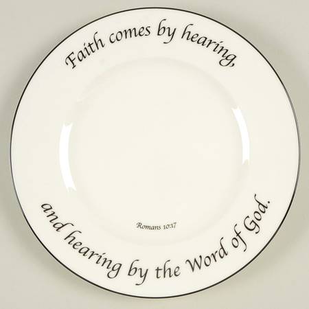 Faith Collection Salad Plate