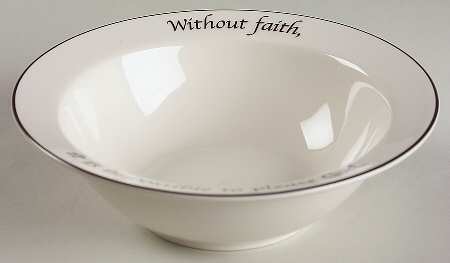 Faith Collection Soup/Cereal Bowl