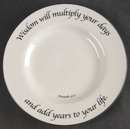 Wisdom Collection Salad Plate