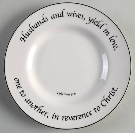 Love Collection Salad Plate