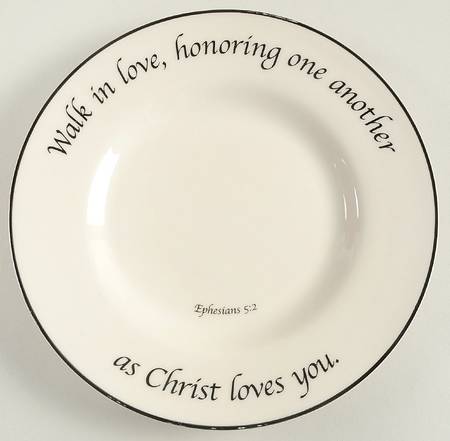Love Collection Salad Plate