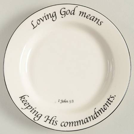 Love Collection Bread & Butter Plate