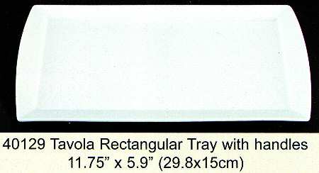 Tavola Rectangular Tray 11"