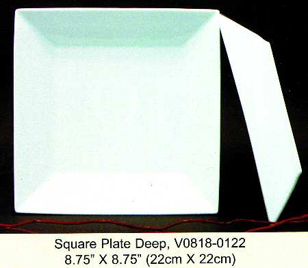 Plaza Square Salad Plate