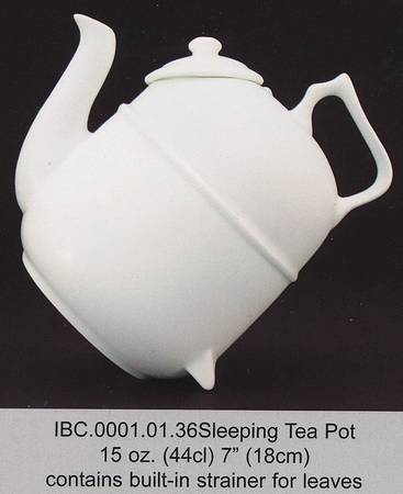 Andromeda Sleeping Teapot & Lid