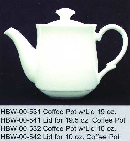 Andromeda Coffee Pot & Lid