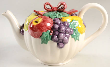 Della Robbia Teapot & Lid