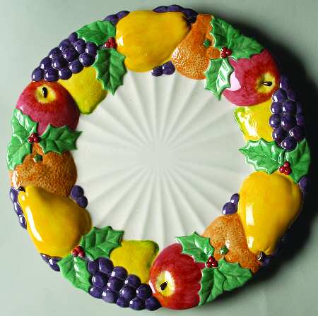 Della Robbia 12" Chop Plate (Round Platter)