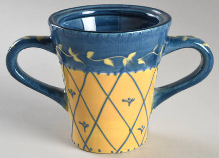 French Country Sugar Bowl No Lid