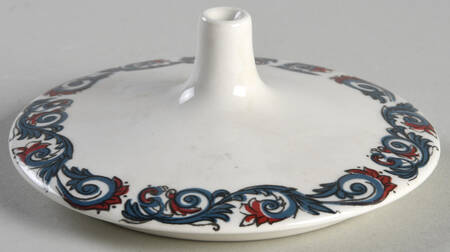 Hardanger Dancers Lid for Sugar Bowl