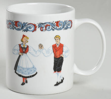 Hardanger Dancers Mug by Figgjo (Norway)