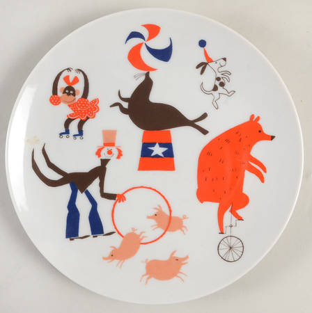 Variations French Circus Salad Plate