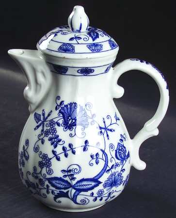 Blue Phenix Mini Coffee Pot & Lid