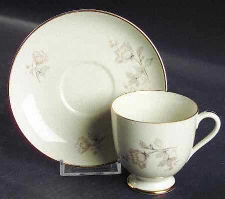 02100 Footed Demitasse Cup & Saucer Set
