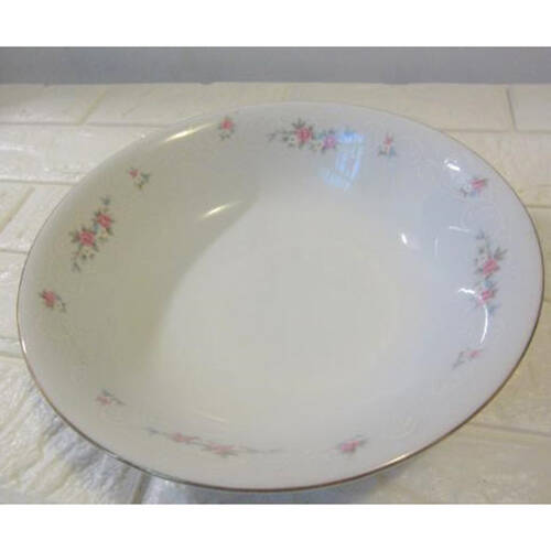 Rosebud 9" Round Vegetable Bowl