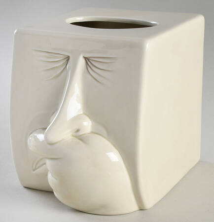 Great Faces Square Tissue Box Cover