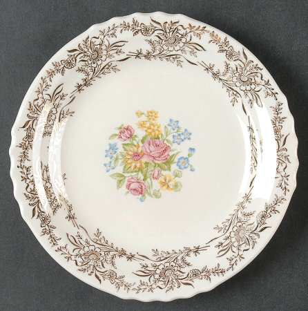 Golden Harvest Bread & Butter Plate