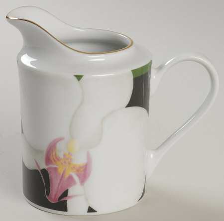 WHITE ORCHID Creamer