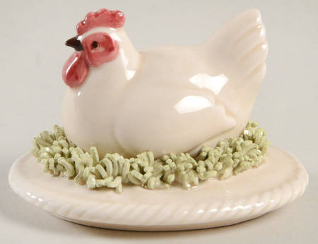 Country Day Lid for Figural Covered Box