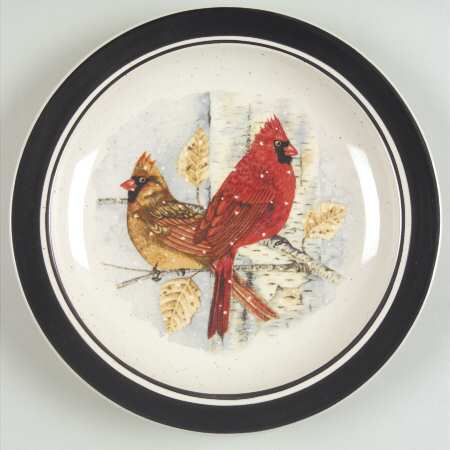 Cardinal Salad Plate