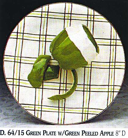 Trompe l'Oeil Wall Plate