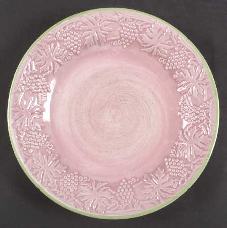 Grape Garland Embossed Shell Pink by Fioriware