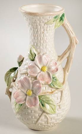 Bluebirds 7" Bud Vase