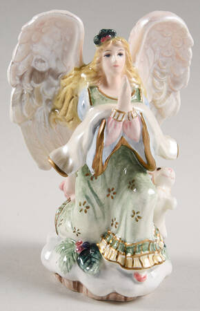 Peaceable Kingdom Kneeling Angel Figurine