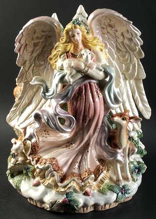 Peaceable Kingdom Centerpiece Vase