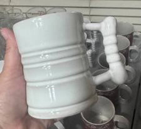 Plainsman White Sand Mug