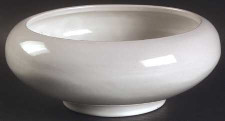 Plainsman White Sand Cupped Bowl