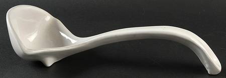 Plainsman White Sand Tureen Ladle