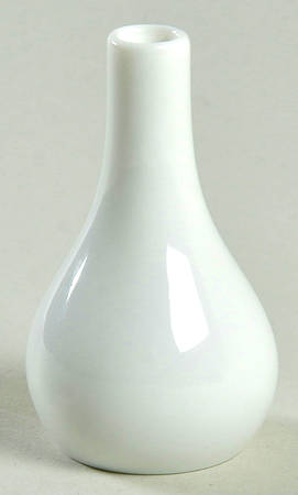 Total Color Spectrum White 2" Mini Bud Vase
