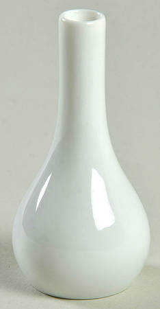 Total Color Spectrum White 2" Mini Bud Vase