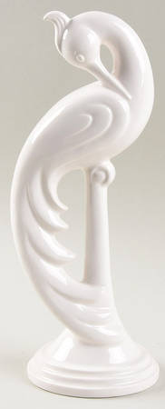 Total Color Spectrum White Bird Figurine