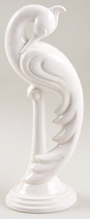 Total Color Spectrum White Bird Figurine